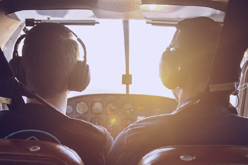 Two pilots 