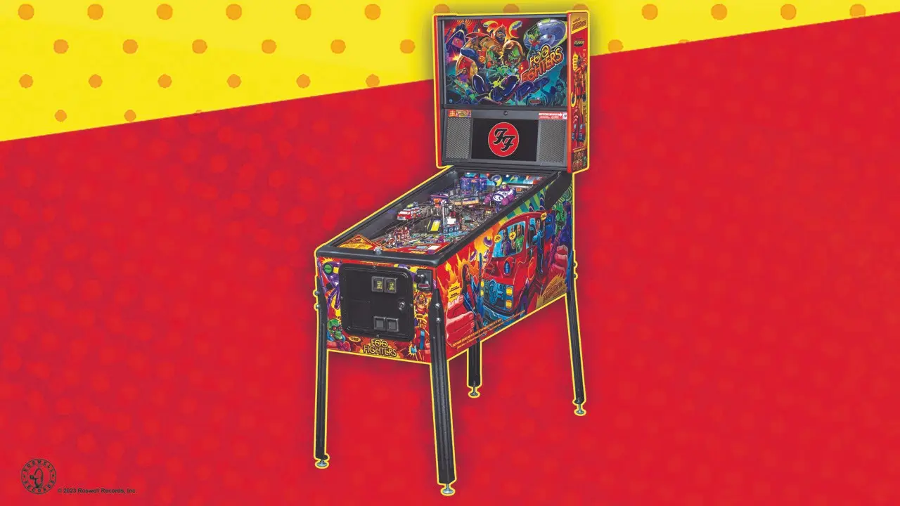 Foo Fighters, Pin ball machine, trivia