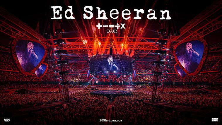 Ed Sheeran, Mathematics Tour, 2023, Plus, Minus, Divide, Multiply