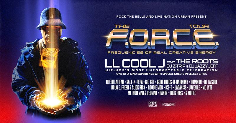 LL Cool J, Tour, Hip Hop, The FORCE LIVE