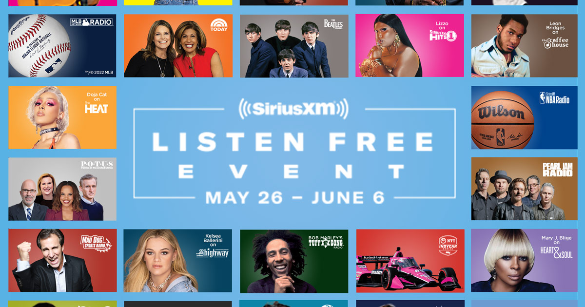 Listen to SiriusXM free through June 6 RadioDiscussions