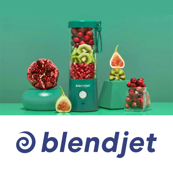 Blendjet blender and fruit