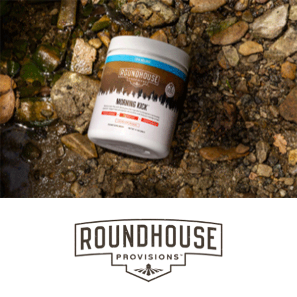 Roundhouse Provisions morning kick bottle