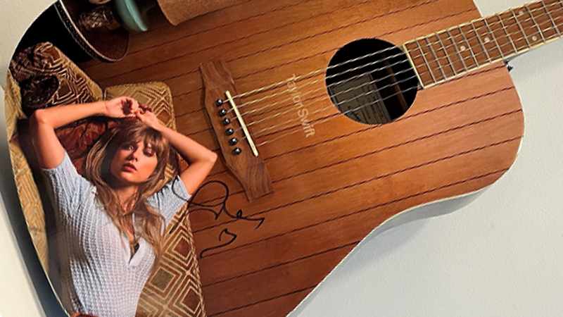 Taylor Swift Guitar for Hungerthon 2022