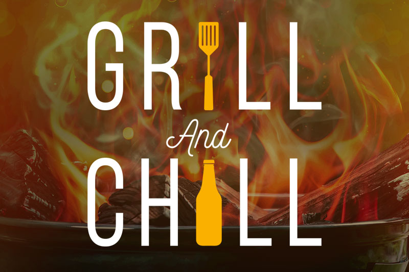 Fire background for