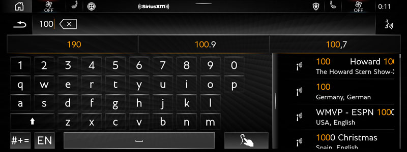 360L screen for Bentley on
