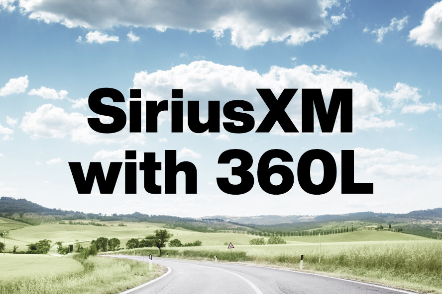 SiriusXM with 360L