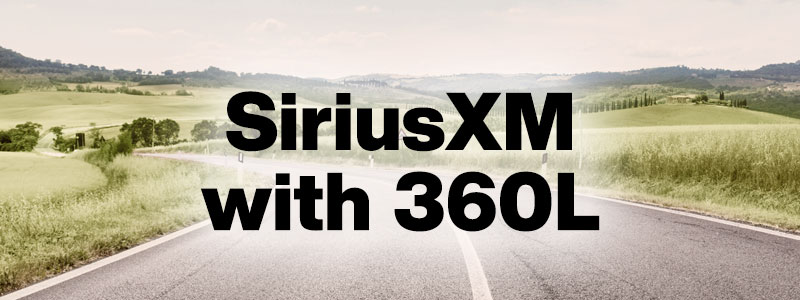 SiriusXM with 360L