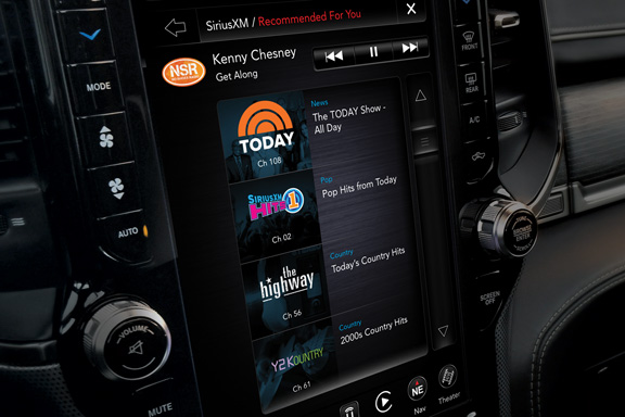 SiriusXM Radio in Dodge Ram 360L