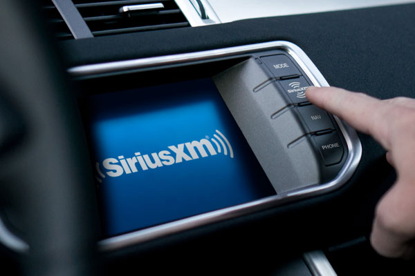 SiriusXM Dash in the car