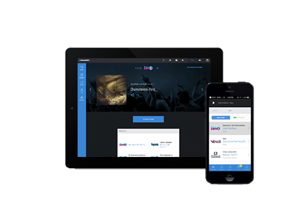 Tablet and Phone on SiriusXM App