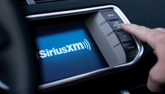 SiriusXM radio in car