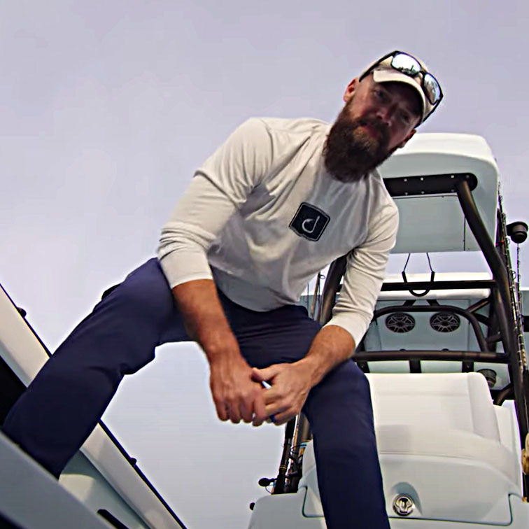 Man on boat