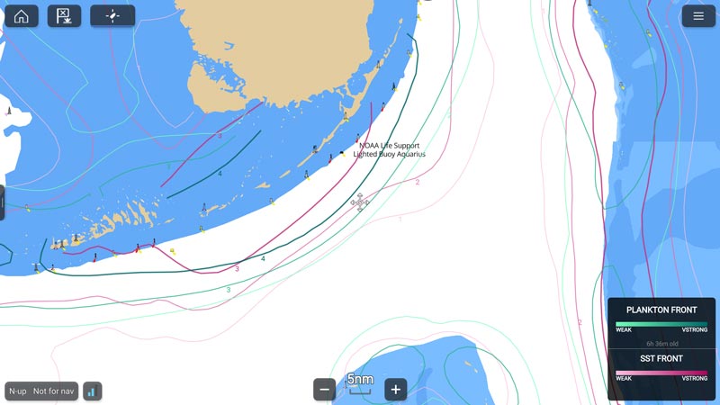 Raymarine Fish Mapping