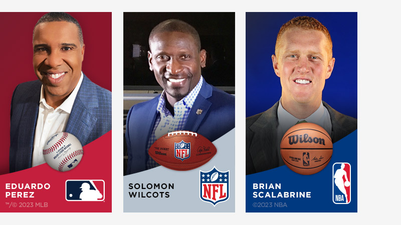 Eduardo Perez on MLB Network Radio, Solomon Wilcots on NFL Radio, and Brian Scalabrine on NBA Radio