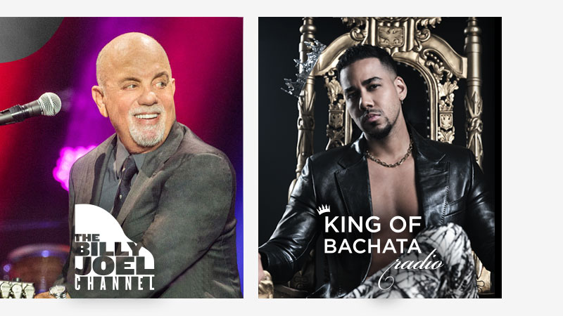 The Billy Joel Channel and King of Bachata Radio