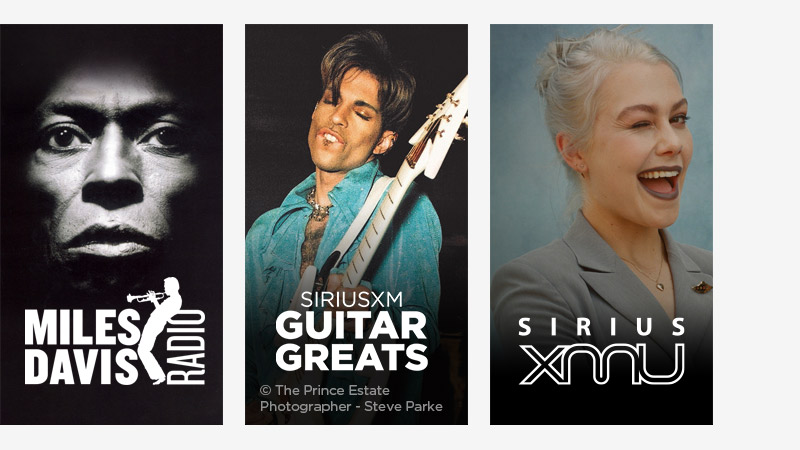Miles Davis Radio, Guitar Greats, and Phoebe Bridgers for Artist Led Channels 