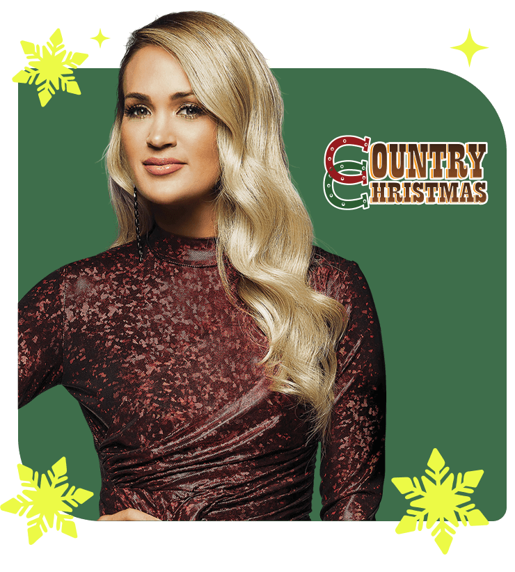 Carrie Underwood for Country Christmas