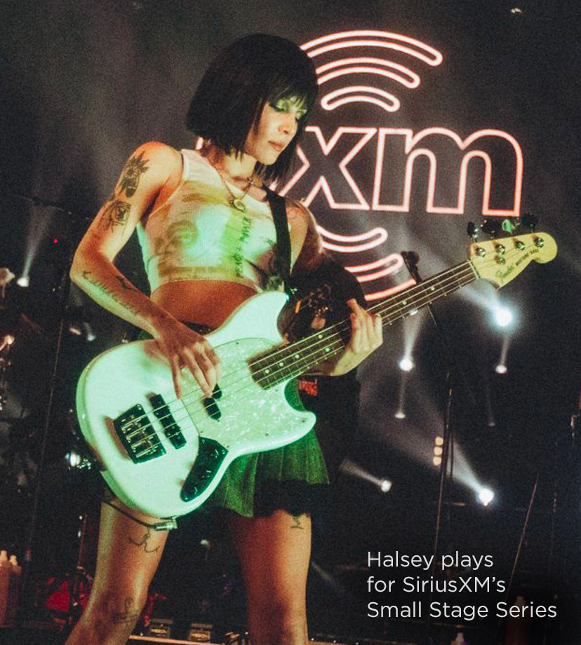 Halsey performing at Union Transfer for Small Stage Series