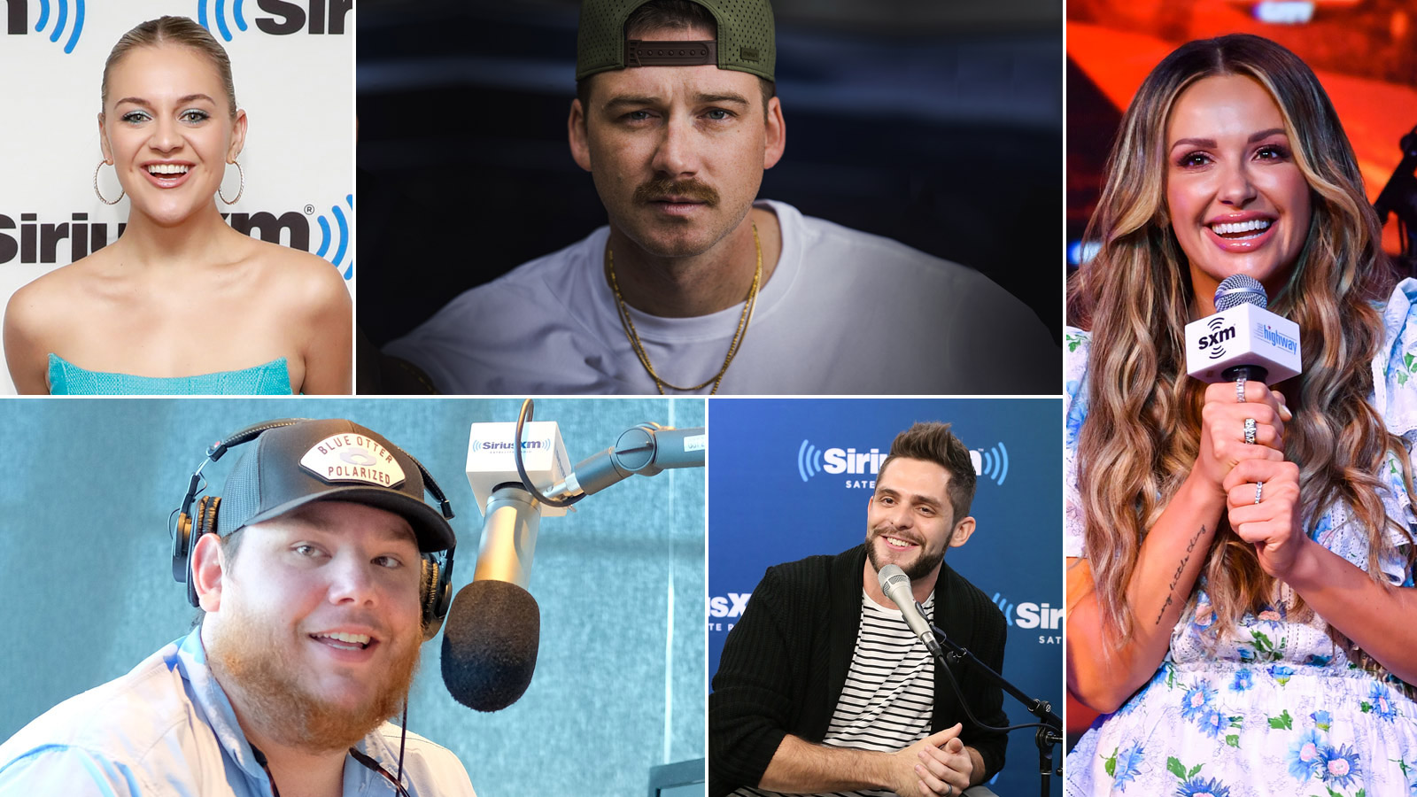 Kelsea Ballerini, Morgan Wallen, Carly Pearce, Luke Combs, Thomas Rhett