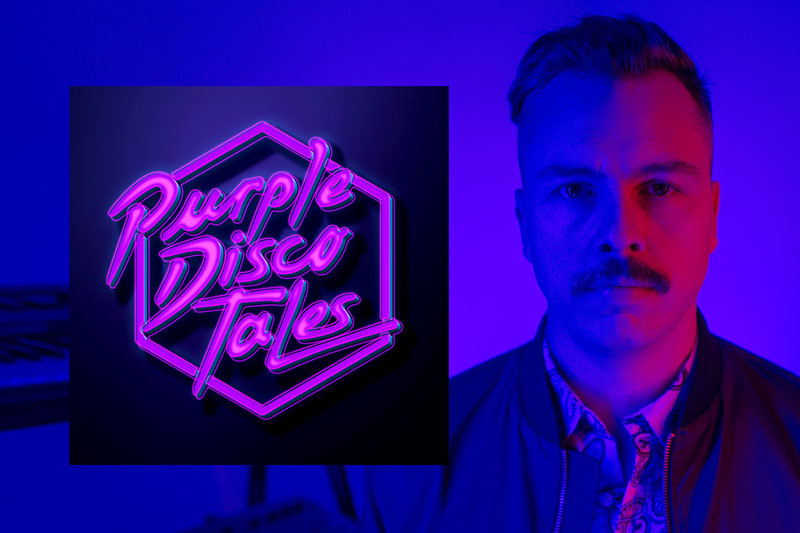 Image of DJ Purple Disco Tales for new show on Studio 54 Radio