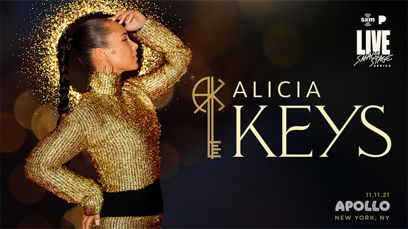 Alicia Keys Small Stage Performance at the Apollo