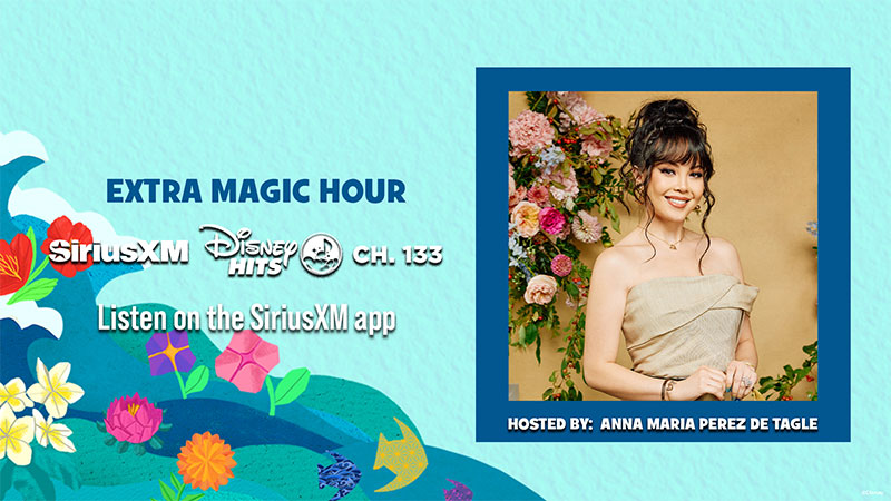 Extra Magic Hour on SiriusXM Disney Hits Ch. 133. Listen on the SiriusXM app