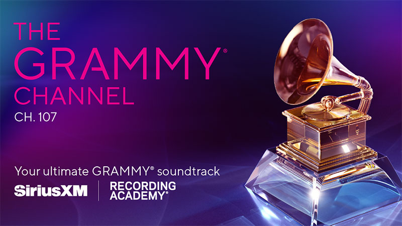The Grammy Channel Ch. 107 on SiriusXM