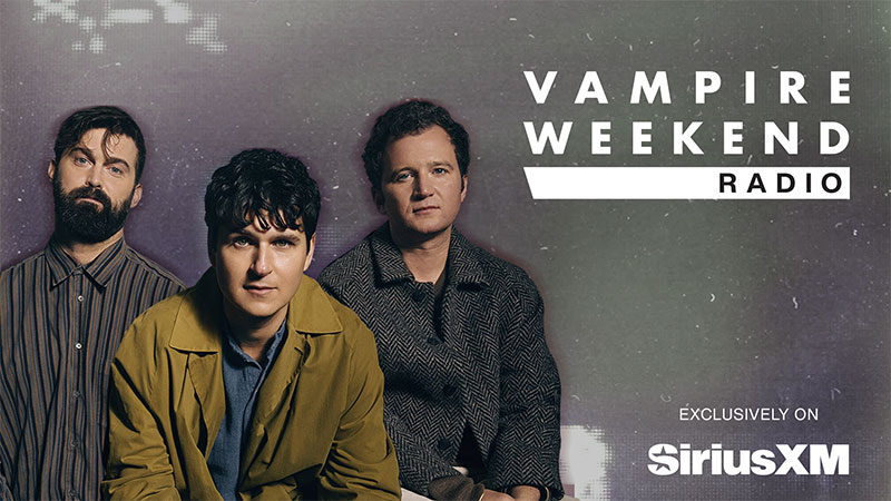 Vampire Weekend Radio Exclusively on SiriusXM
