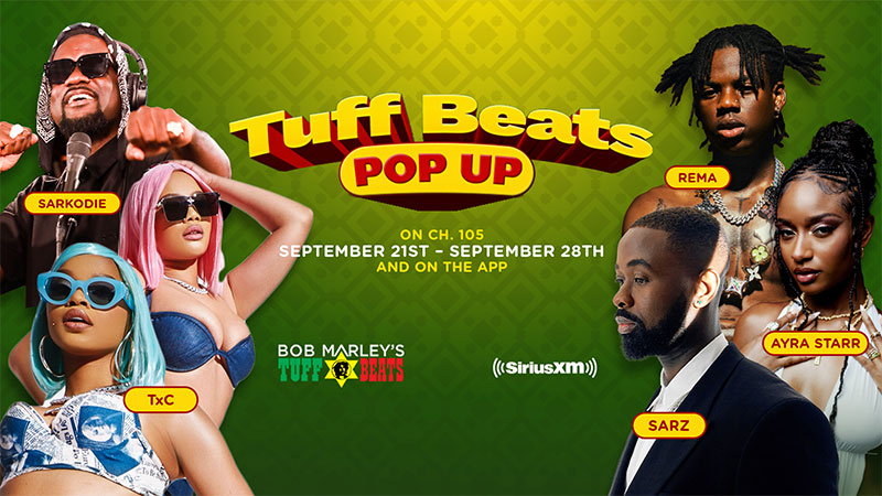 Tuff Beats Pop Up on CH. 105 September 21st - September 28th