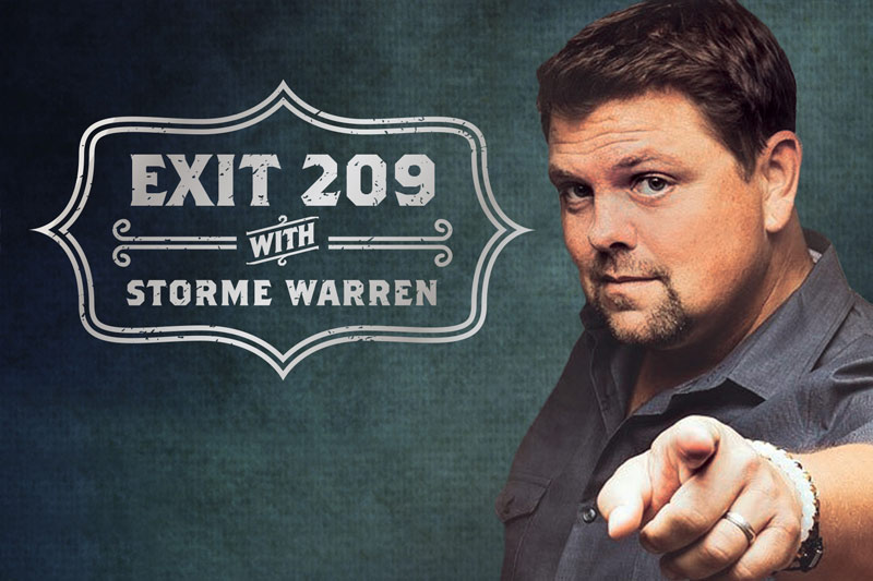 Image of Storme Warren for Exit 209 Podcast