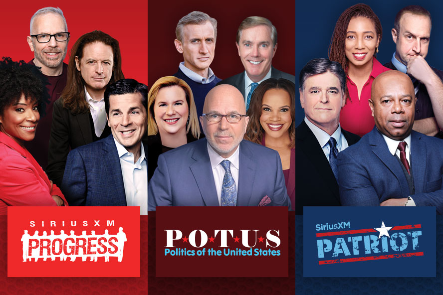 SiriusXM Progress, POTUS, SiriusXM Patriot