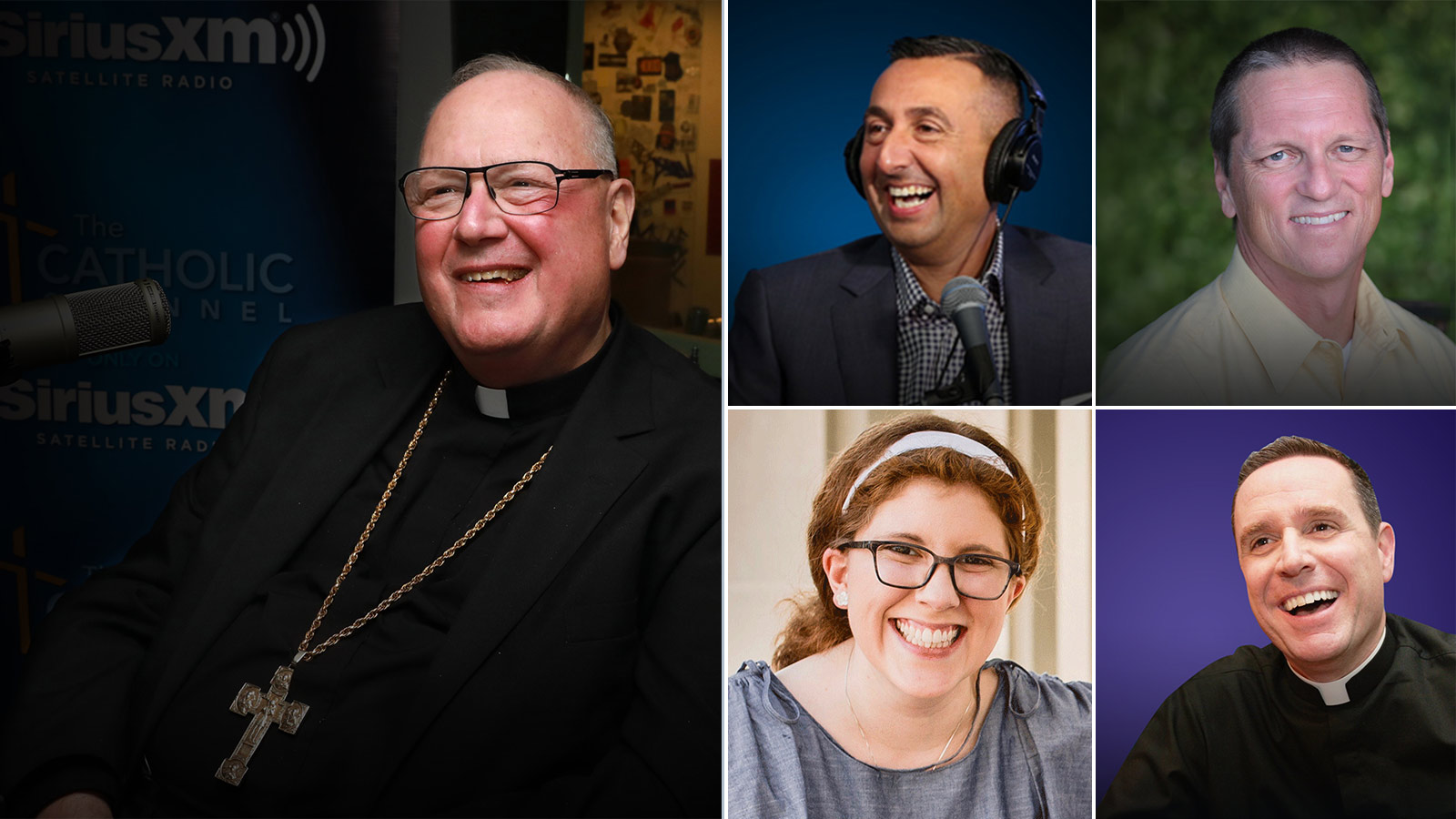 The Catholic Channel with Cardinal Dolan, Katie McGrady, Lino Rulli, Dave Dwyer and Gus Lloyd on SiriusXM.