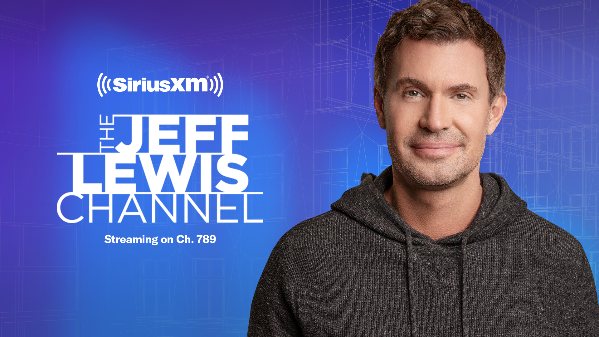The Jeff Lewis Channel streaming on Ch. 789 on SiriusXM