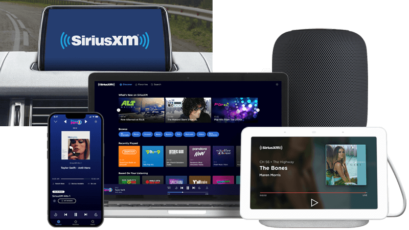 devices used to listen to SXM
