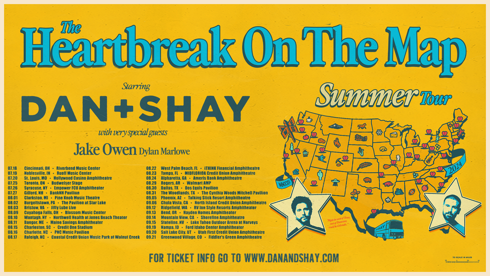 SiriusXM Dan and Shay Tour New York Trip Giveaway End Date April 1, 2024