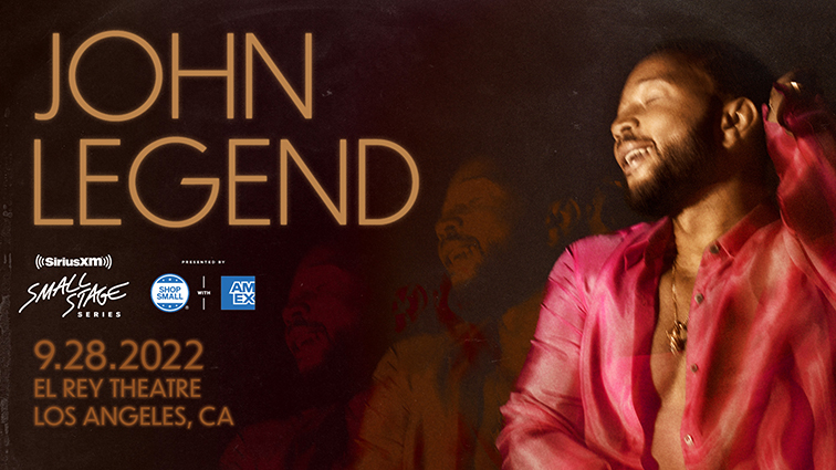 John Legend, Small Stage Series, Los Angeles, El Rey Theatre