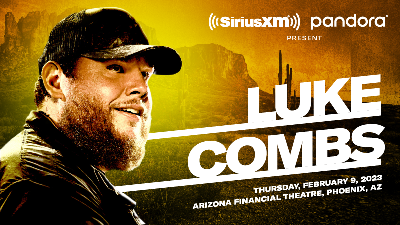 Luke Combs, SiriusXM, Pandora, Phoenix