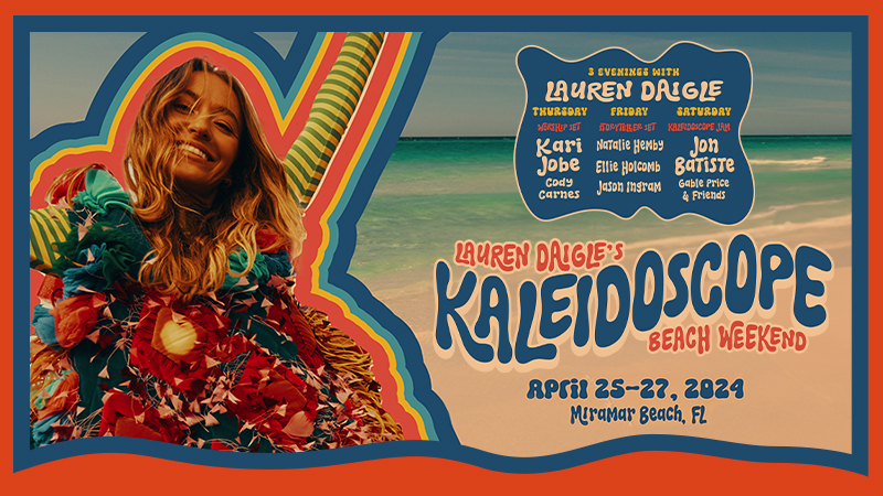 Lauren Daigle Kaleidoscope Beach Weekend