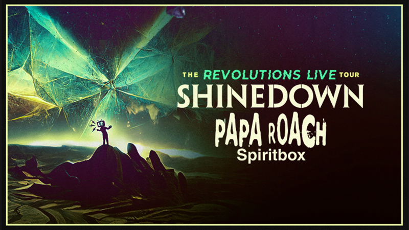 The Revolutions Live Tour Shinedown Papa Roach Spiritbox