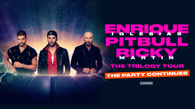 Trilogy Tour, Ricky Martin, Pitbull, Enrique Iglesias