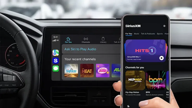 Connect SiriusXM to your car