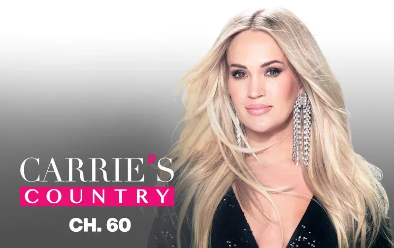 Carrie's Country on channel 60 SiriusXM