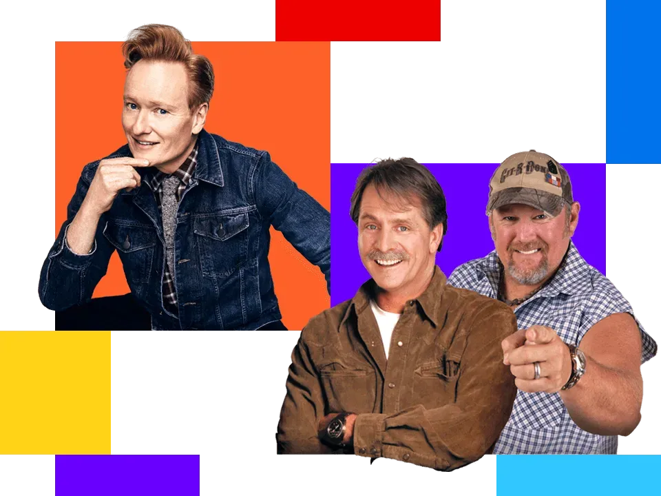 Conan O'Brien, Jeff and Larry