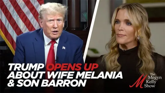 Former President Donald Trump Opens Up About Wife Melania, and Son Barron