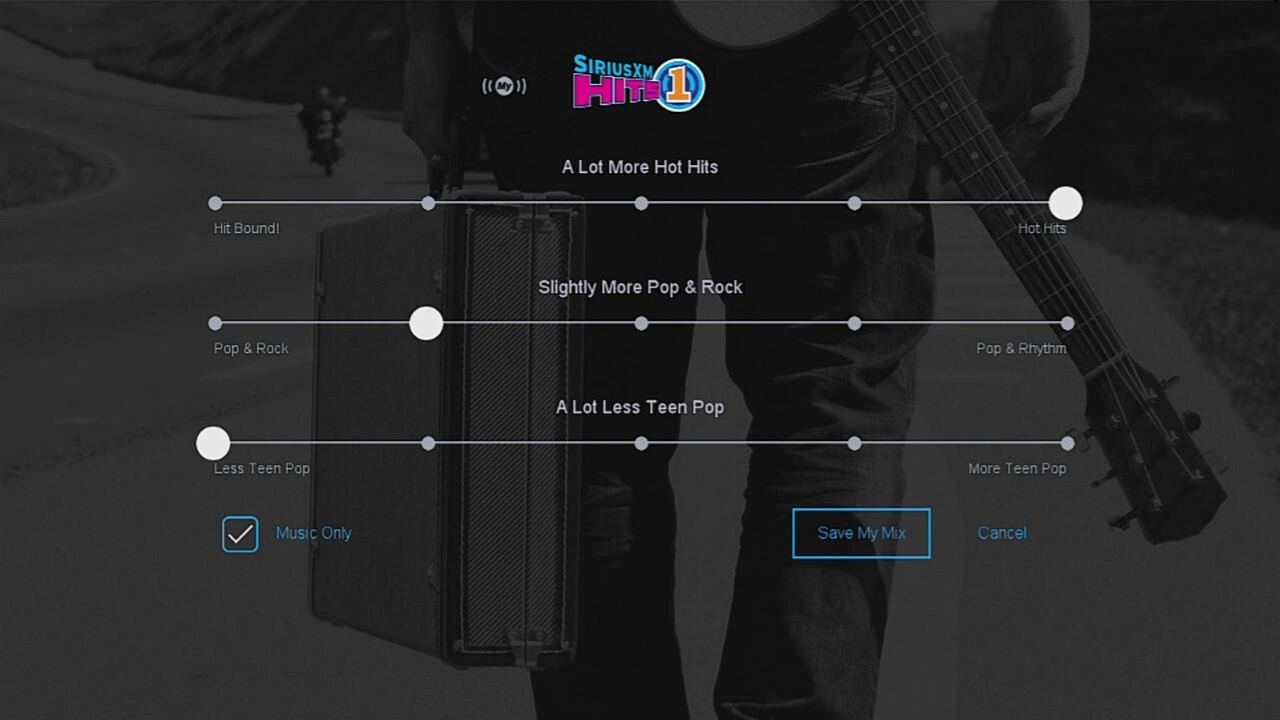 Sliders Screen