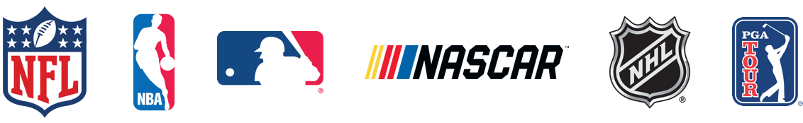American sport leagues' logos