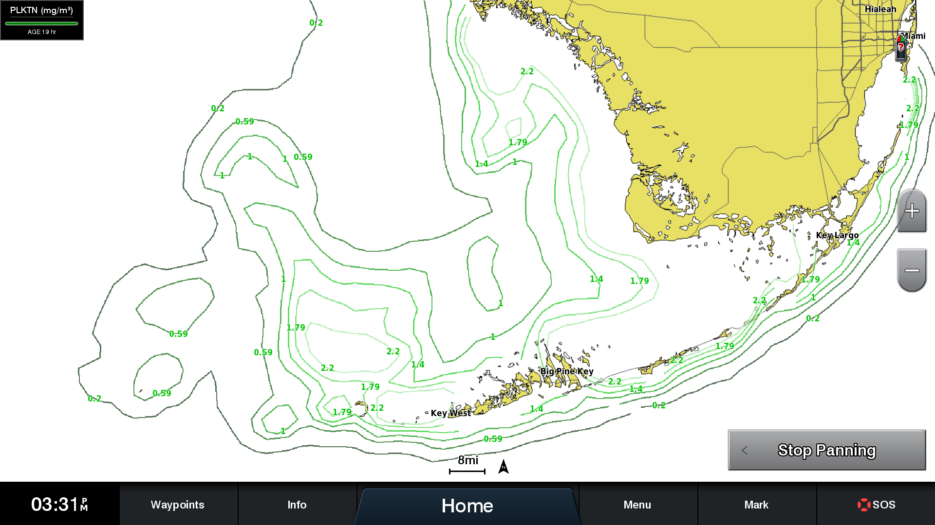 Garmin Marine Zones