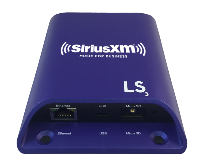siriusxm player streaming internet radio sxm brightsign dm