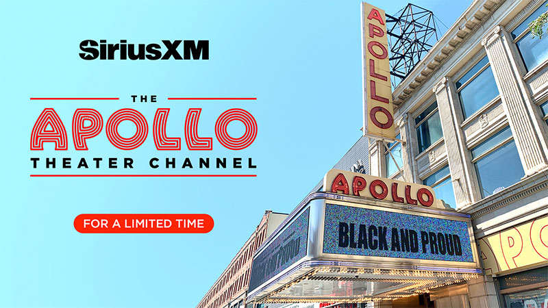 The Apollo Theater Channel for a limited time on SiriusXM